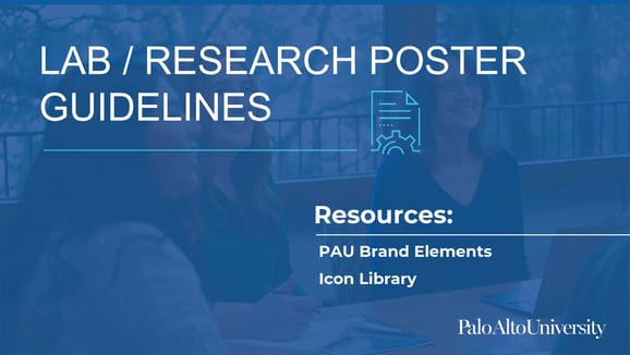 PAU Research Poster Branding Reference
